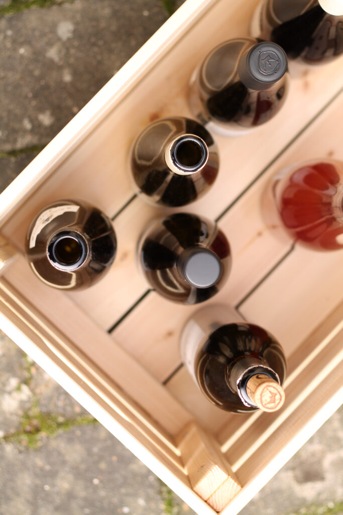 Wine bottles 